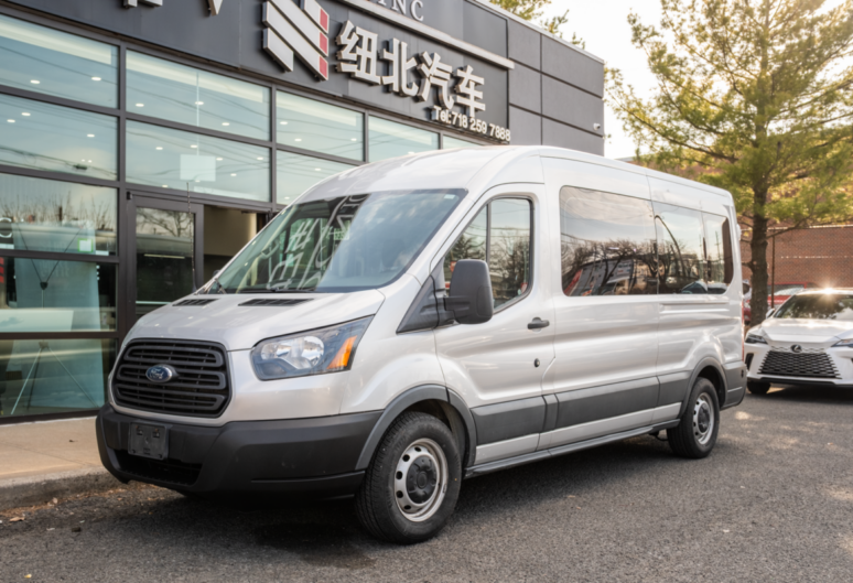 2018 FORD T350 WAGON V6 FFV PASSENGER 3.7L XL MEDIUM ROOF